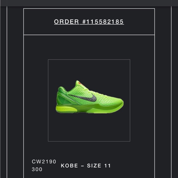 Kobe 6 grinch - Picture 10 of 10